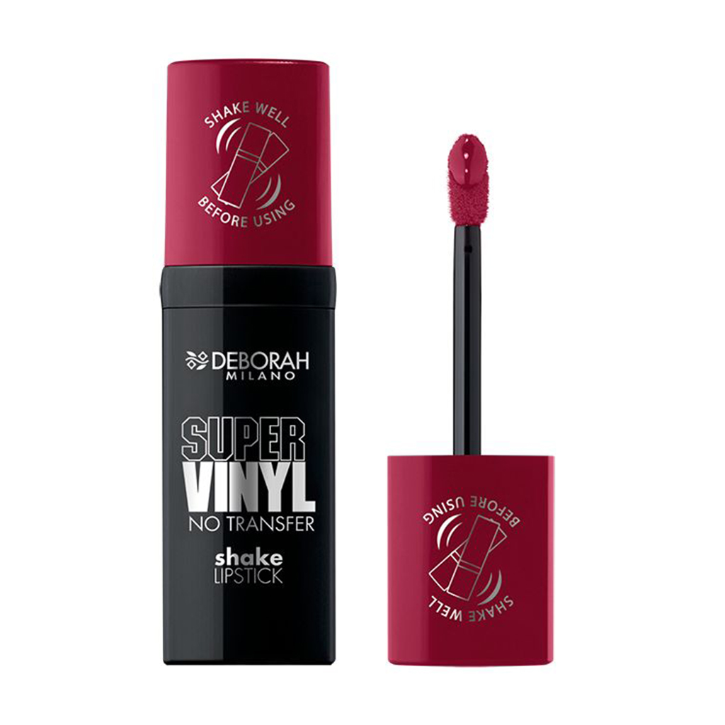 Рідка помада для губ Deborah Super Vinyl Shake Lipstick 06 Winery, 4 мл